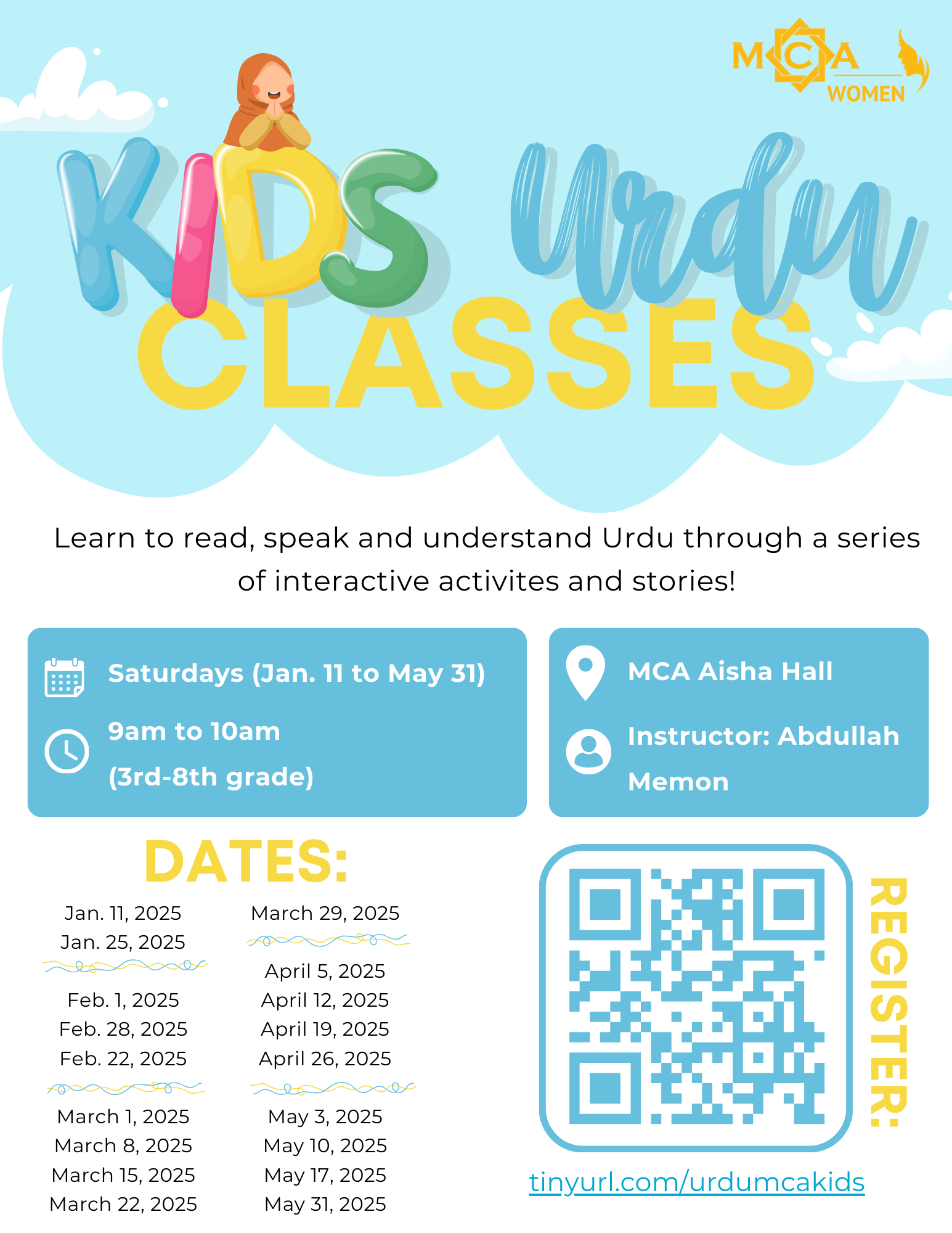 Urdu Classes for Kids