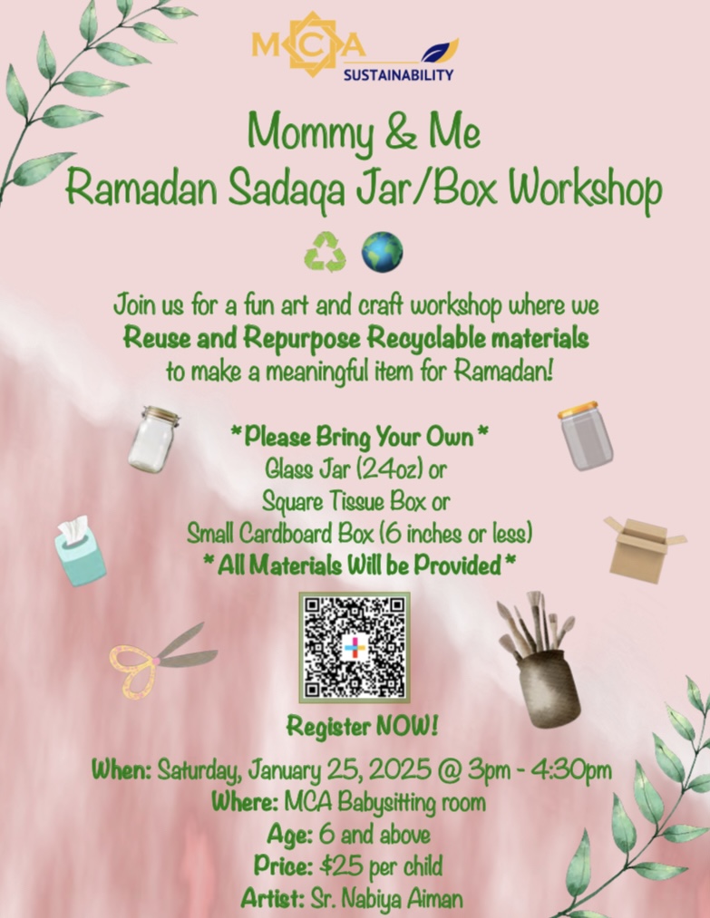 Ramadan Sadaqa Jar/Box Workshop