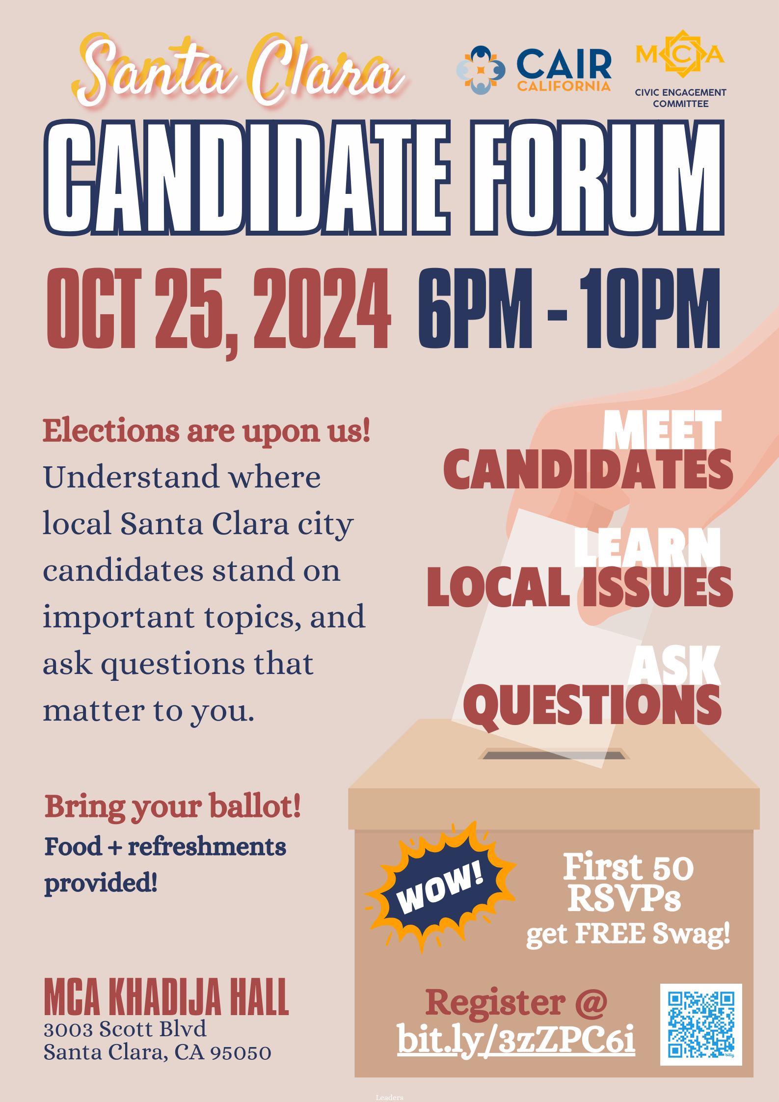 MCA - Santa Clara Candidate Forum