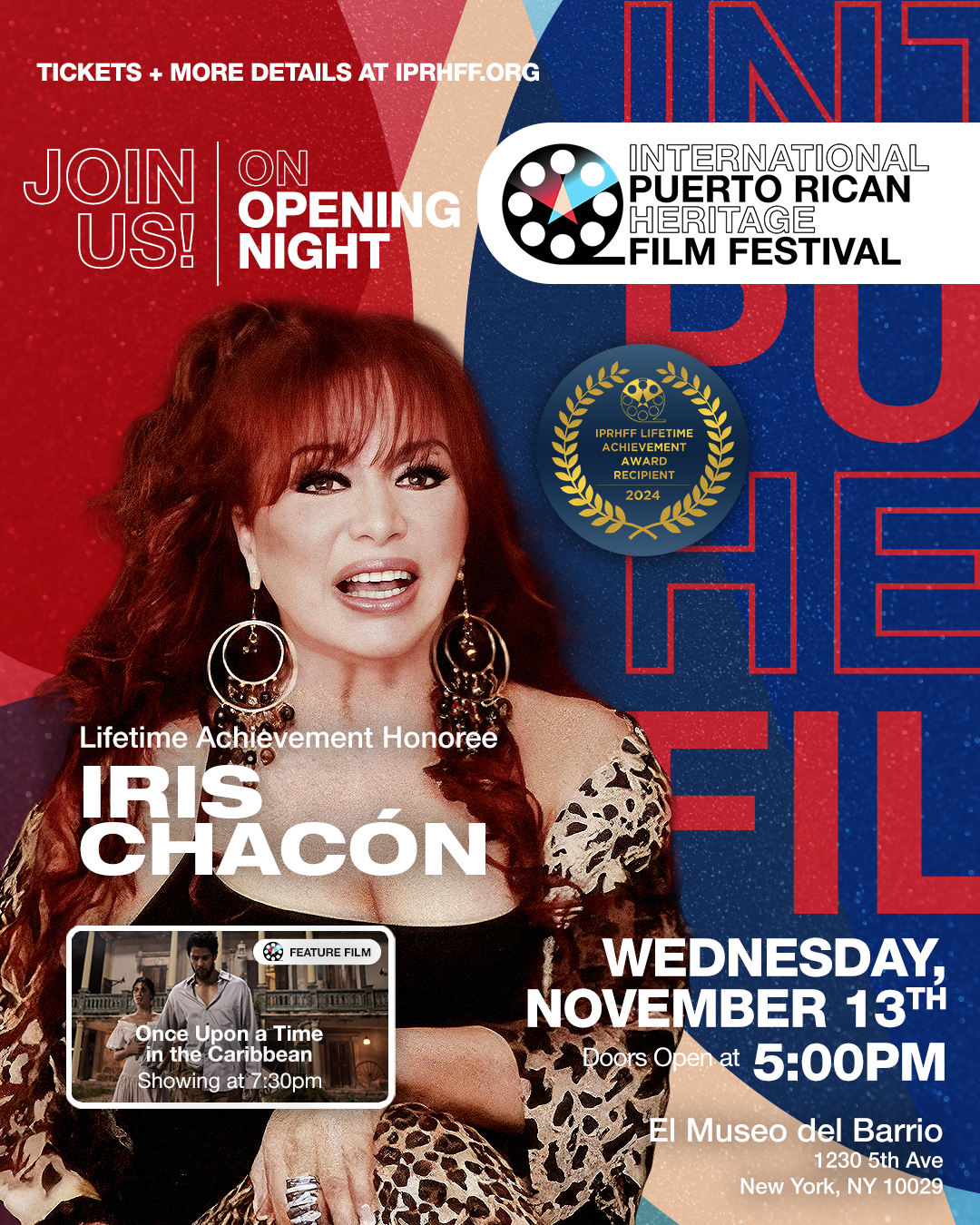 IPRHFF Lifetime Achievement Honoree Iris Chacon